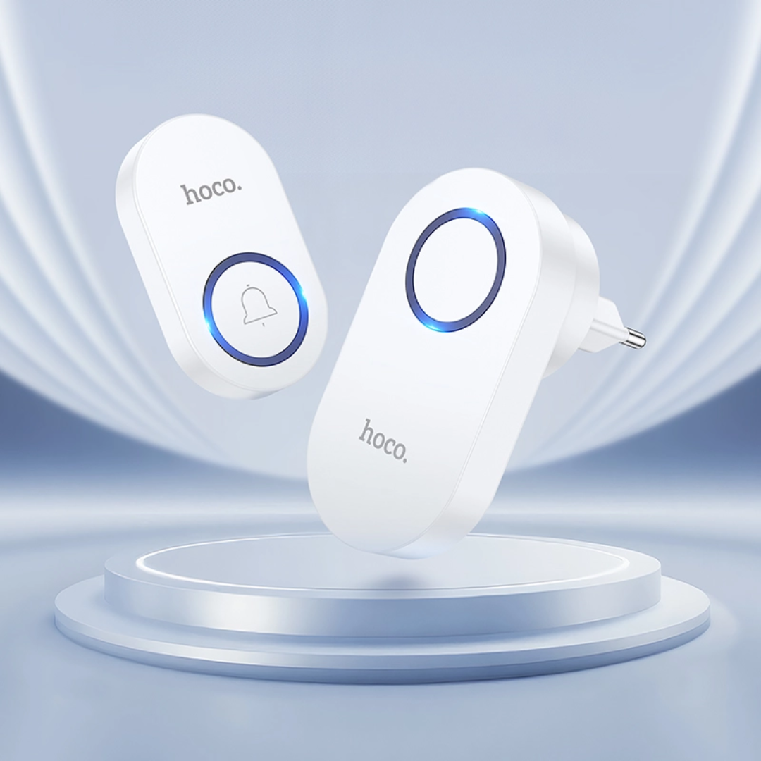 Hoco HI25 Wireless Doorbell | 60 Chimes | 150m Range