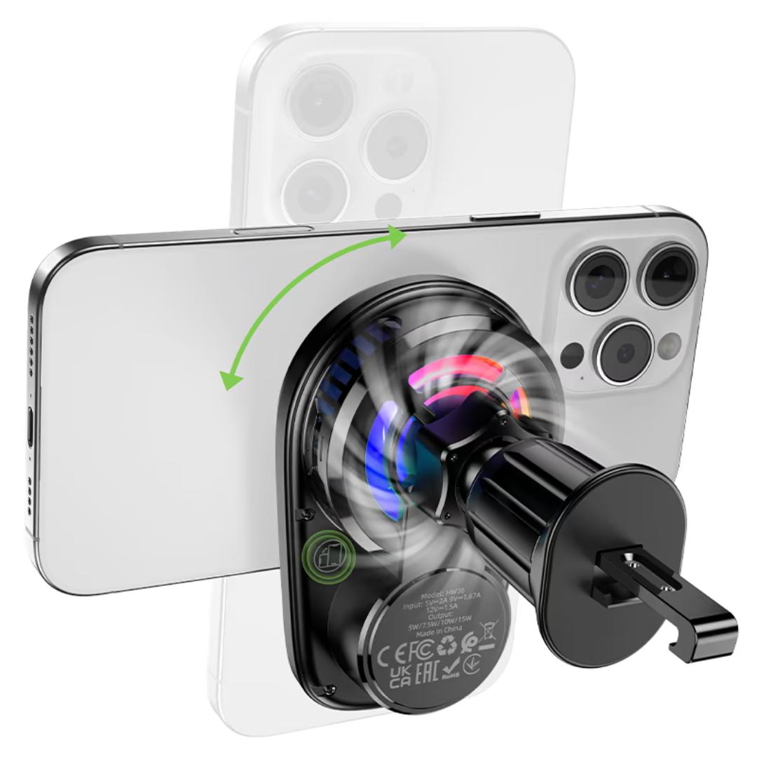 Hoco Car wireless charger “HW36” for air outlet