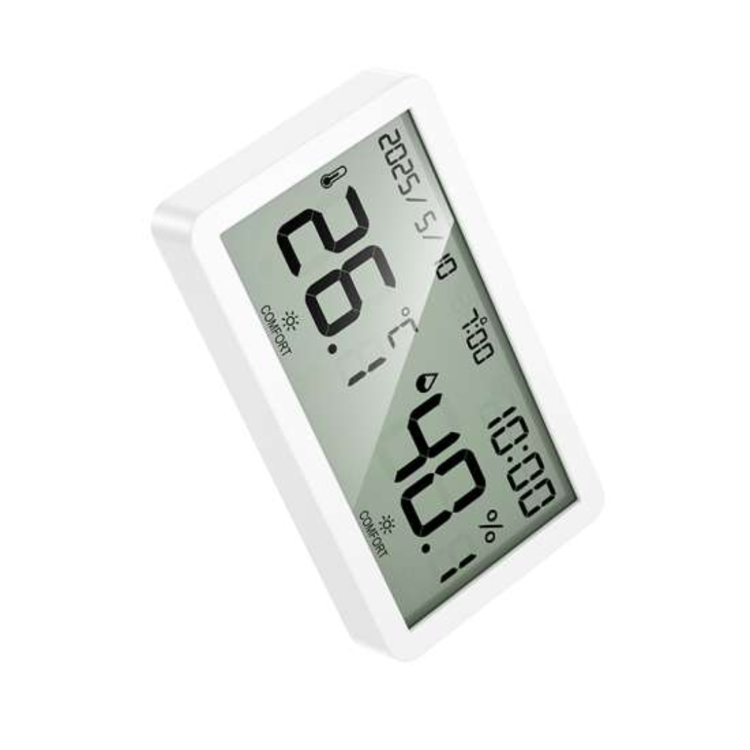 Hoco Hygrometer Clock, Temperature and Humidity Monitor