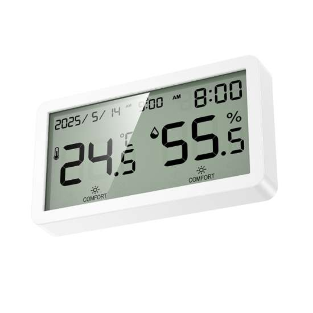 Hoco Hygrometer Clock, Temperature and Humidity Monitor