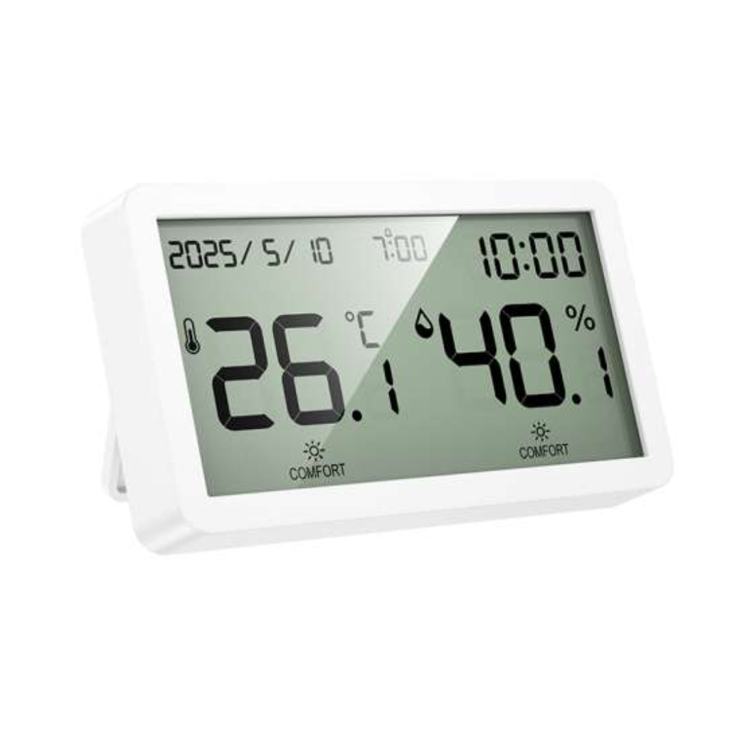 Hoco Hygrometer Clock, Temperature and Humidity Monitor