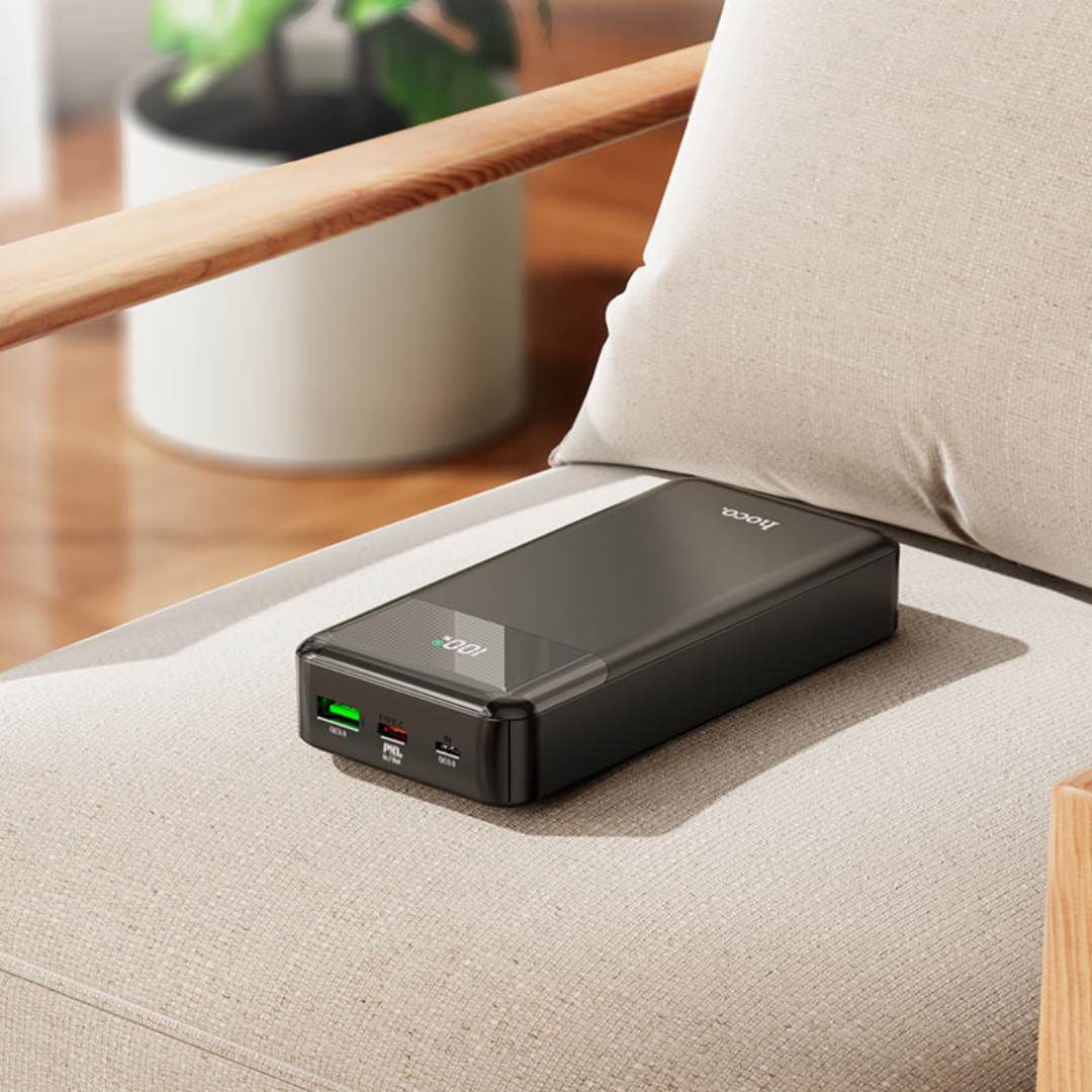 Hoco Power bank “J102A Cool figure” PD20W + QC3.0 20000mAh | Black