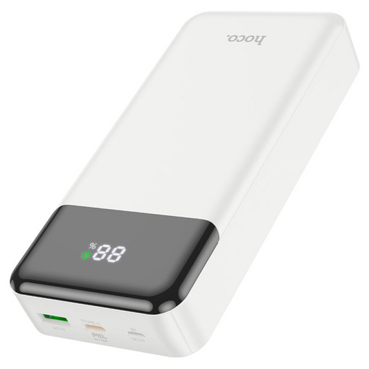 Hoco Power bank “J102A Cool figure” PD20W + QC3.0 20000mAh | White