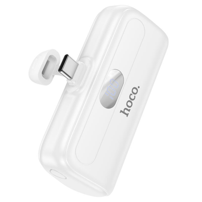 Hoco Power bank “J116 Cool charging” 5000mAh for Type-C | White