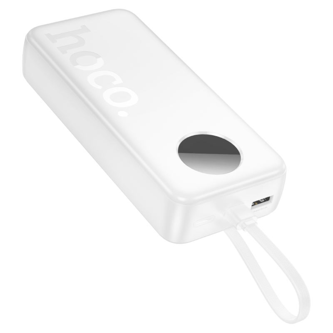 Hoco Power bank “J132A Sabio” 22.5W + PD20W 20000mAh | White