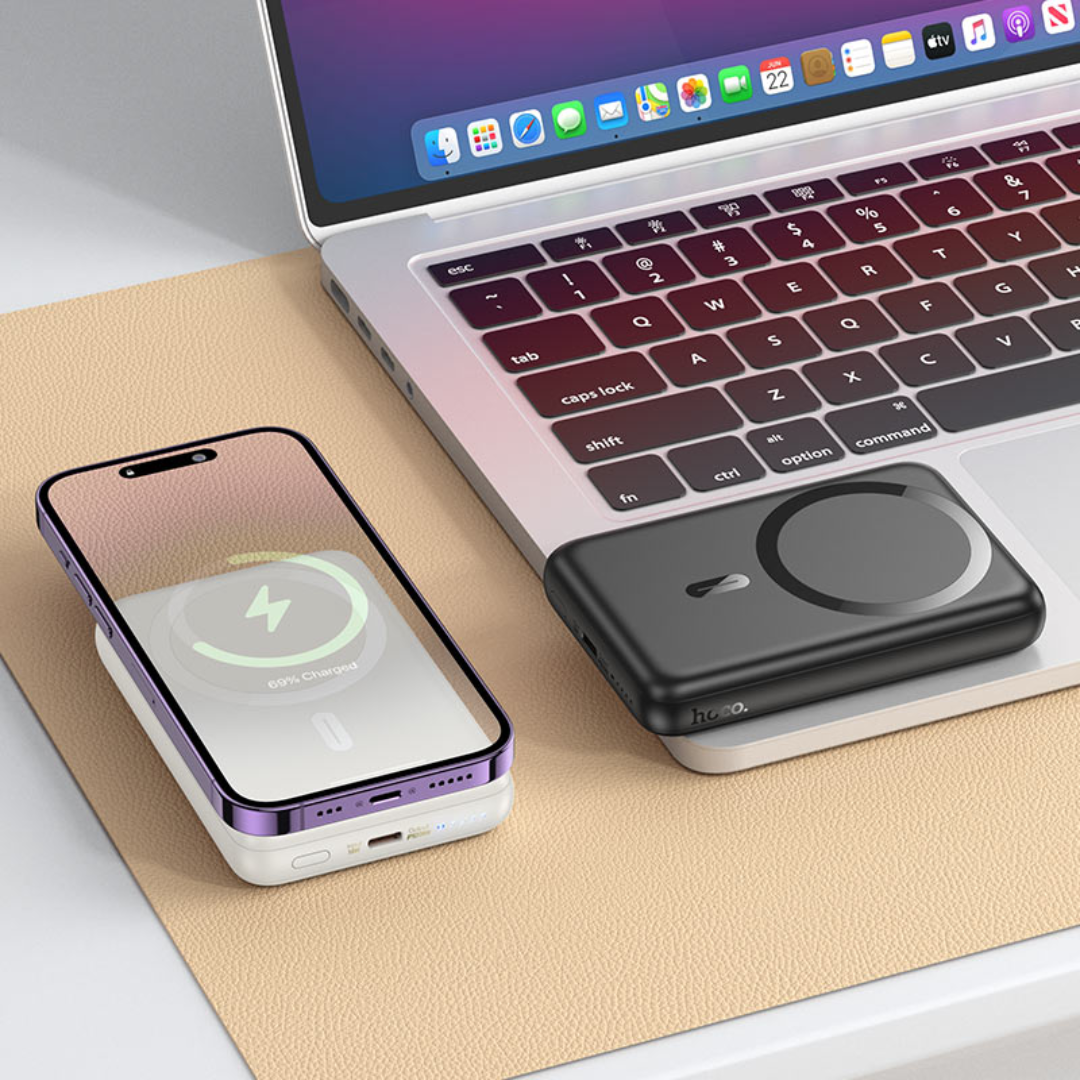 Hoco Power bank “J141 Grace” PD20W wireless charging 10000mAh | Black