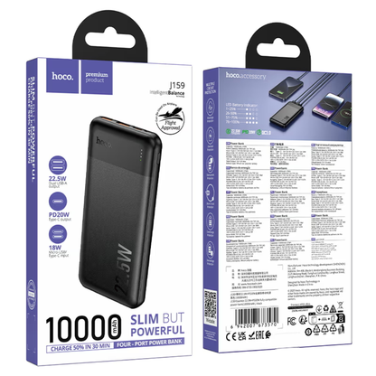 Hoco Power bank “J159 Essence” 22.5W + PD20W 10000mAh