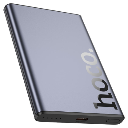 Hoco Power bank “Q32 Bird” PD20W wireless charging 5000mAh | Metal Grey