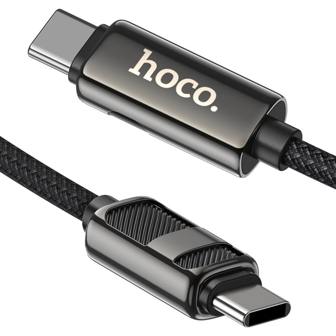Hoco Cable Type-C to Type-C “U137 Line” PD 60W fast charge | Black