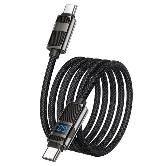Hoco Cable Type-C to Type-C “U137 Line” PD 60W fast charge | Black