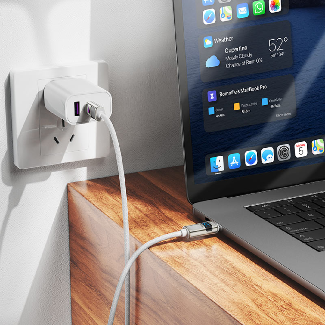 Hoco Cable Type-C to Type-C “U137 Line” PD 60W fast charge | White