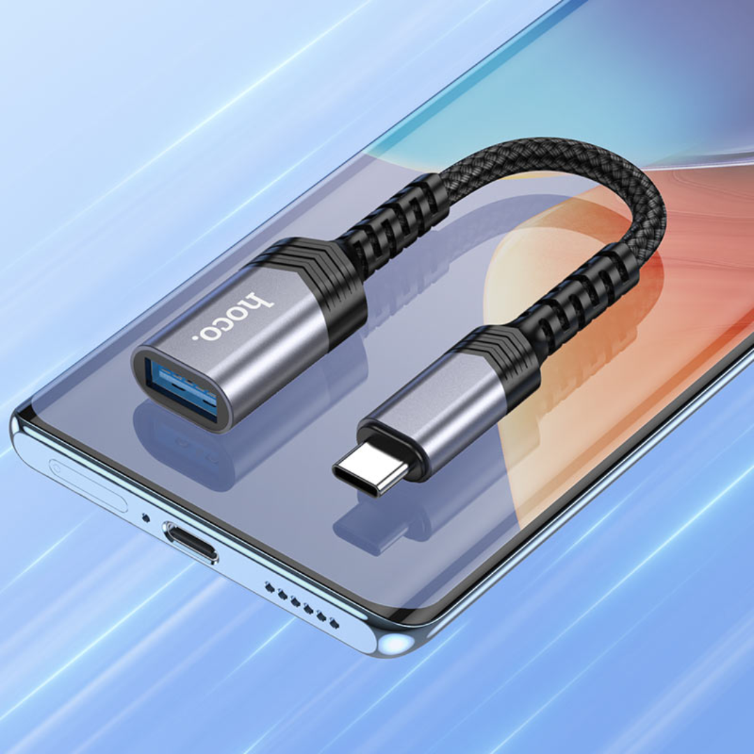 Hoco Adapter Type-C to USB-A female “UA24” USB3.0