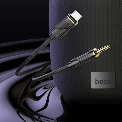 Hoco Audio AUX UPA30 to Type-C Nylon Cable