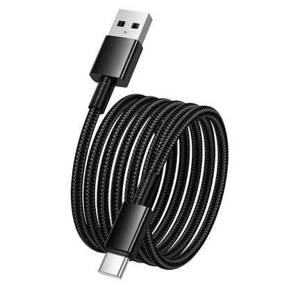 Hoco Data Cable X119 3.0 Nylon Type-C | Black