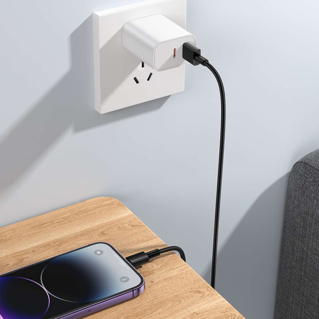 Hoco Data Cable X119 2.4 Nylon Lightning | Black