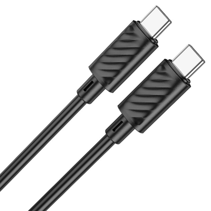 Hoco Cable Type-C to Type-C “X88 Gratified” PD 60W fast charge | Black