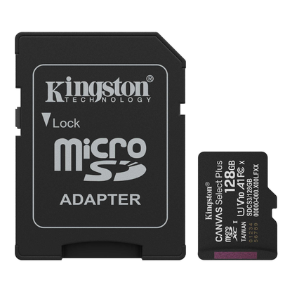 Kingston Canvas Select Plus microSD memory card - 128GB