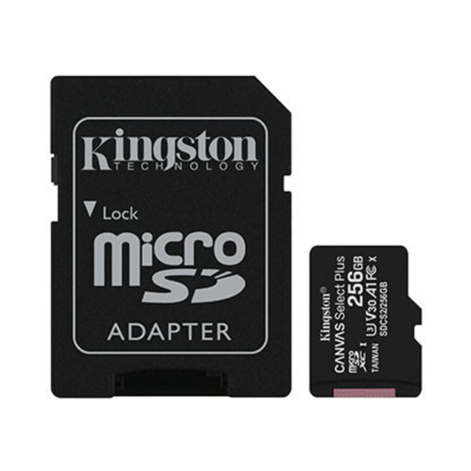 Kingston Canvas Select Plus microSD Memory Card - 256GB