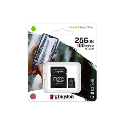 Kingston Canvas Select Plus microSD Memory Card - 256GB