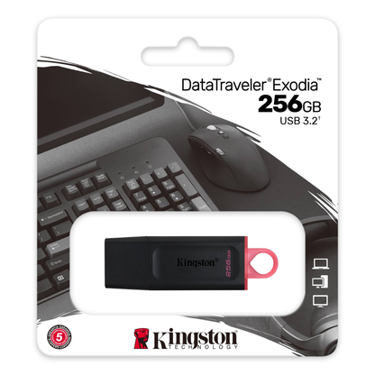 Kingston DataTraveler Exodia USB Flash Drive | 256GB