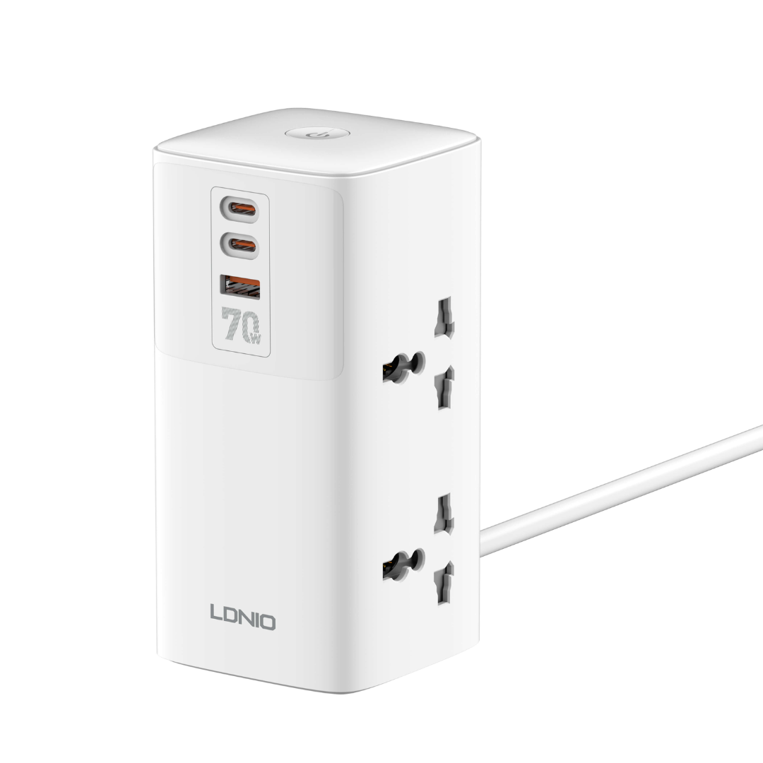 LDNIO 70W Multifunctional Universal Desktop Power Adapter SC4383
