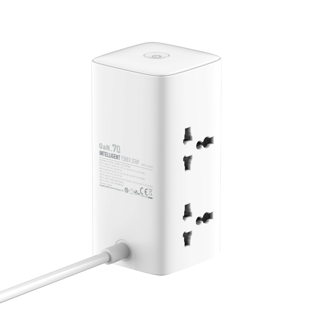 LDNIO 70W Multifunctional Universal Desktop Power Adapter SC4383