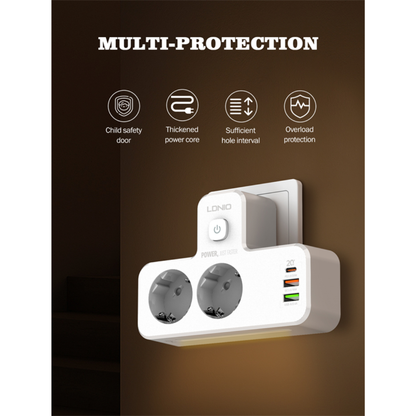 LDNIO Portable Electrical Extension Socket SE2337