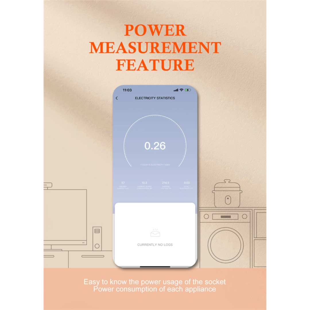 LDNIO Wi-Fi Smart Power Socket SEW1058