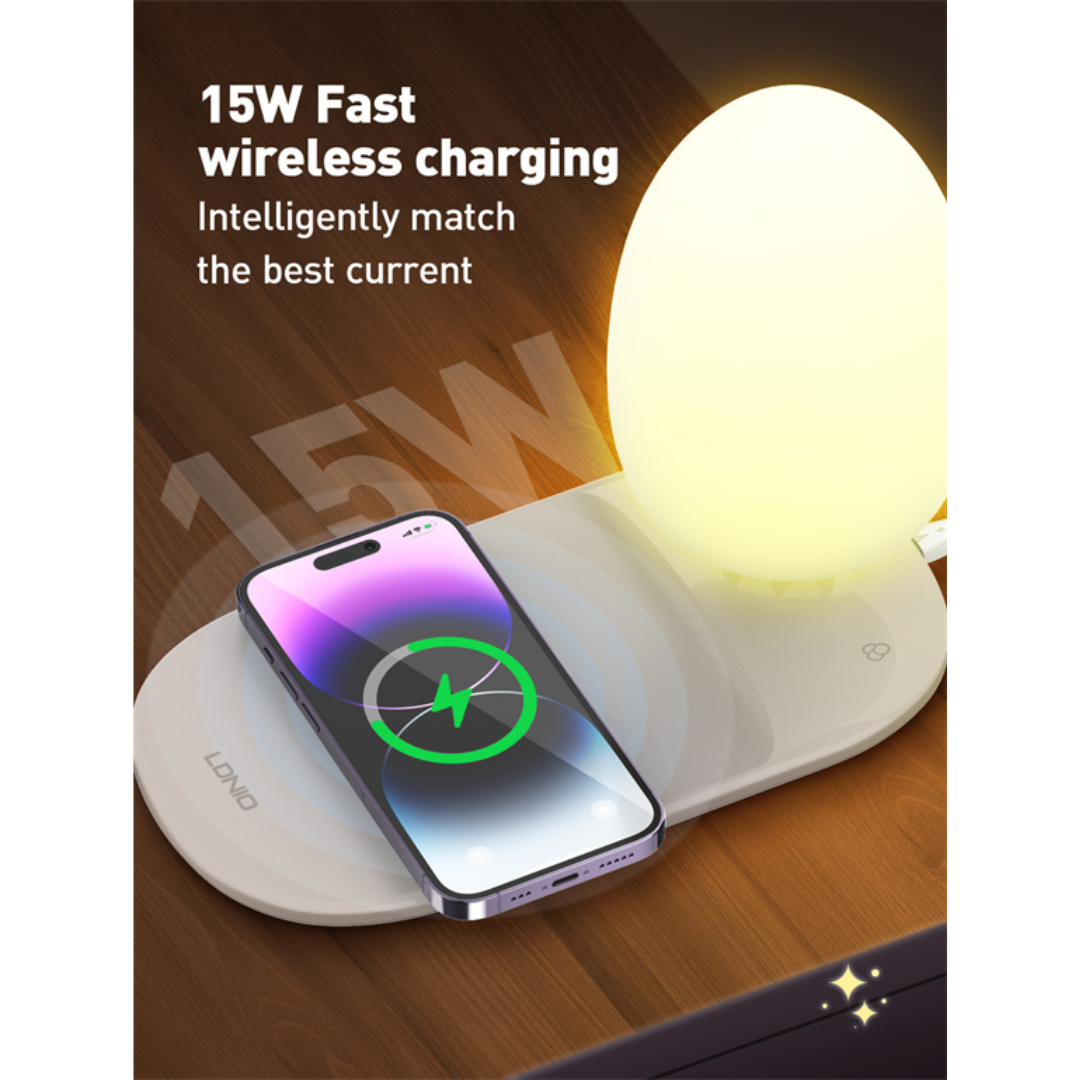 LDNIO Fast wireless charging desk lamp Y3