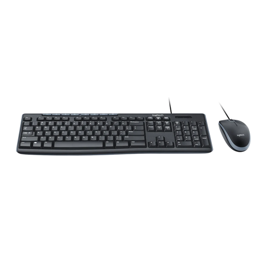 Logitech MK200 Media Corded Keyboard and Mouse Combo