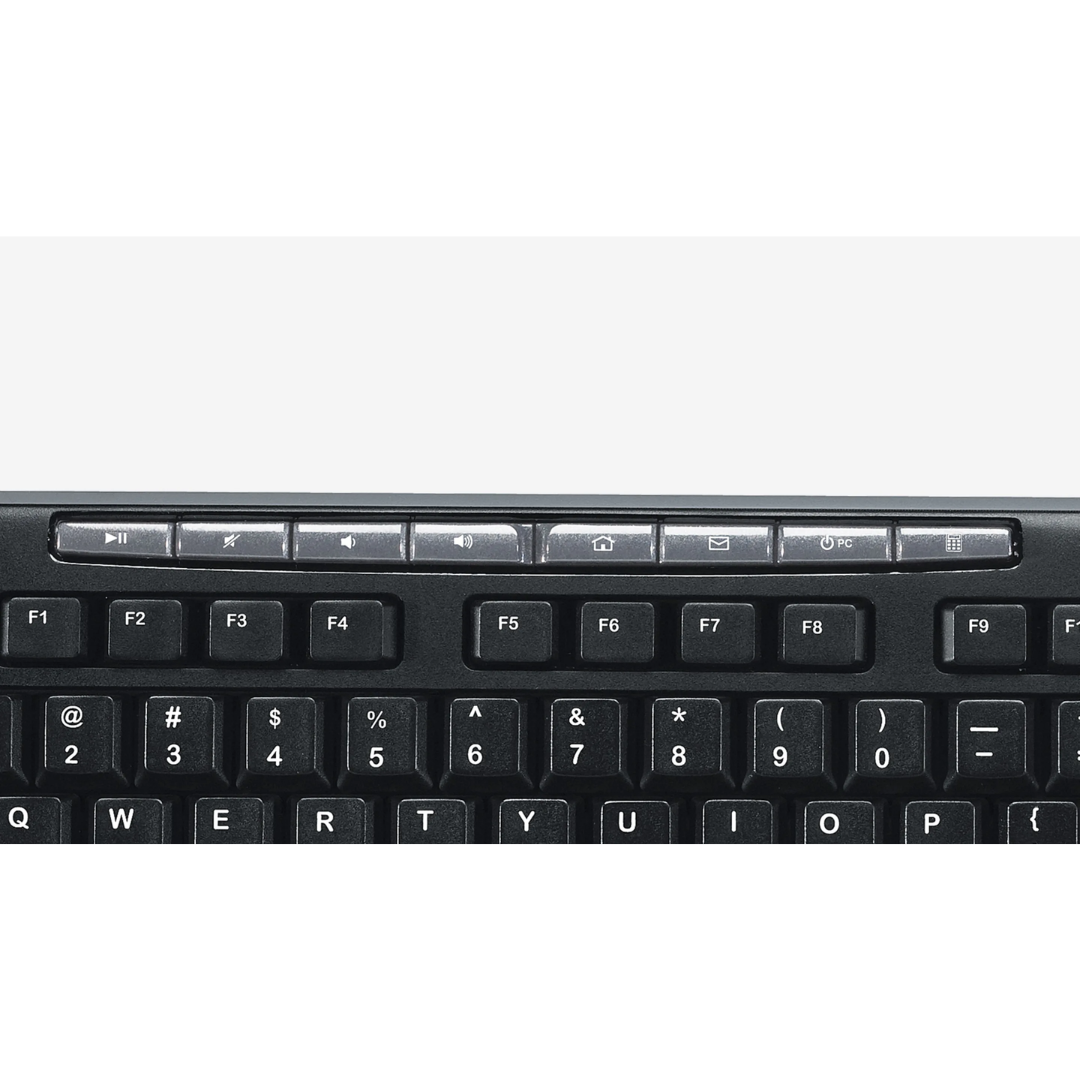Logitech MK200 Media Corded Keyboard and Mouse Combo