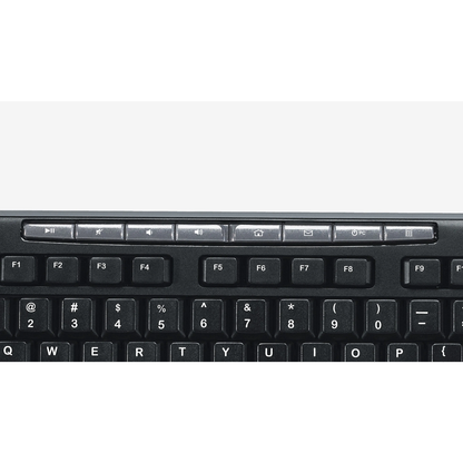 Logitech MK200 Media Corded Keyboard and Mouse Combo