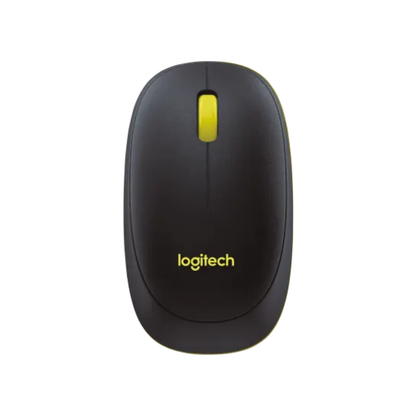Logitech MK240 Wireless Keyboard and Mouse Combo | Eng./Ar. | Black/Chartreuse Yellow