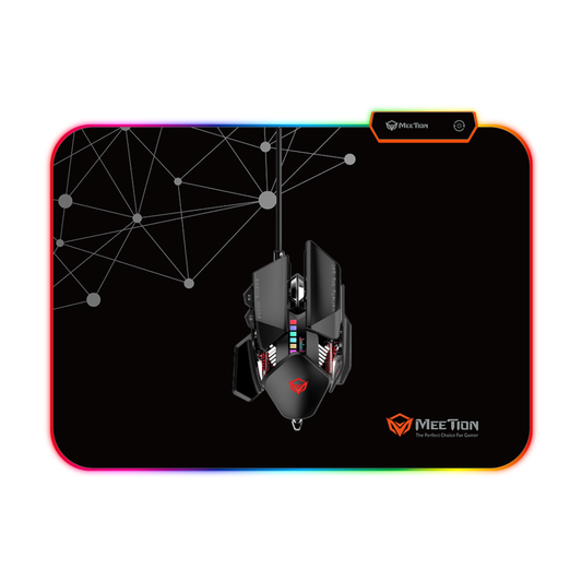 Meetion Rubber Led RGB Gaming Mouse Pad PD120