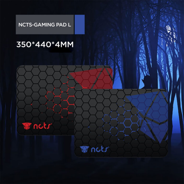 NCTS GAMING MOUSE PAD LARGE - Size: 350*440*4mm | Red