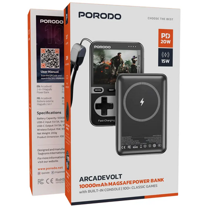 Porodo Arcadevolt 10000mAh MagSafe Power Bank