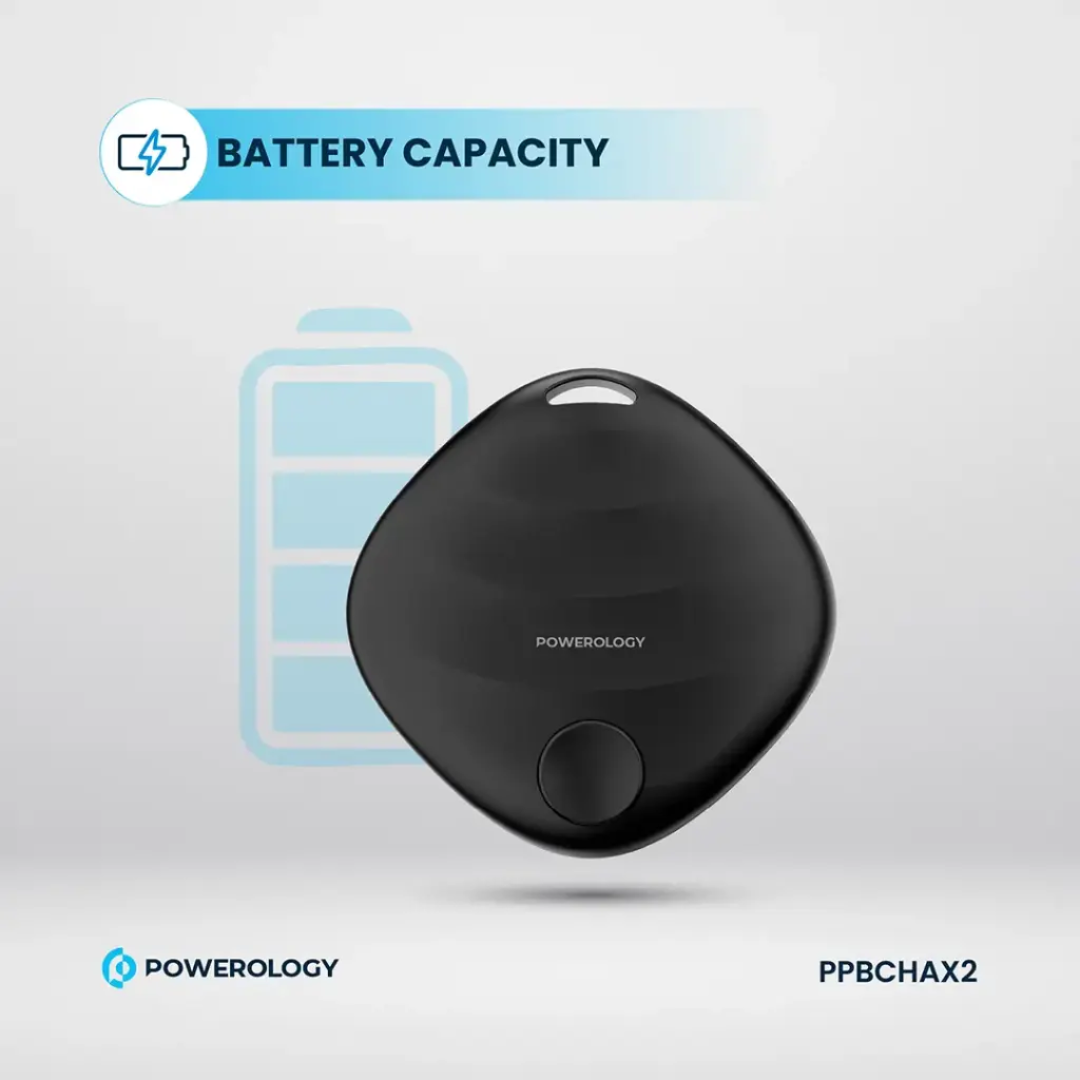 Powerology Smart Tag - Works with Apple Find My