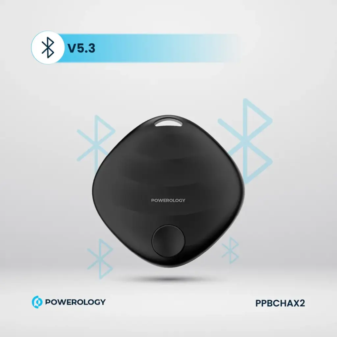 Powerology Smart Tag - Works with Apple Find My