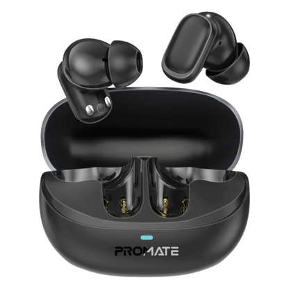 Promate High-Definition TWS Earbuds with Intellitouch - Lush-Pro | Black