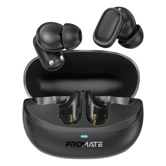 Promate High-Definition TWS Earbuds with Intellitouch - Lush-Pro | Black