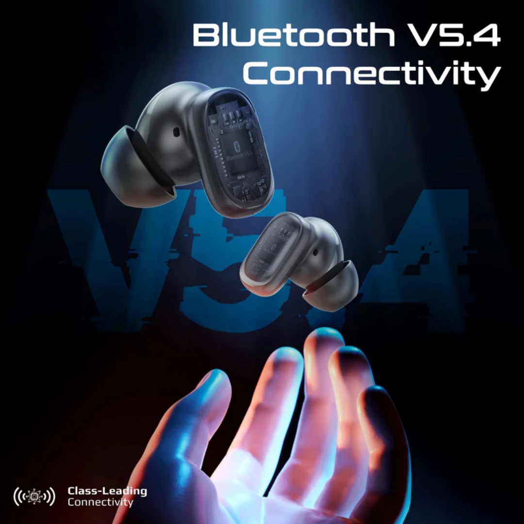 Promate High-Definition TWS Earbuds with Intellitouch - Lush-Pro | Black