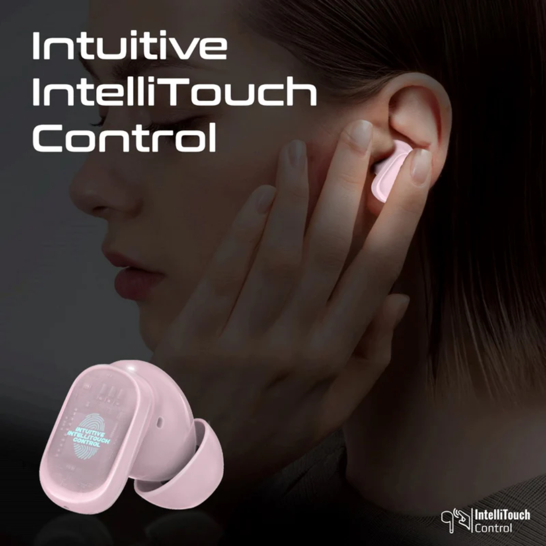 Promate High-Definition TWS Earbuds with Intellitouch - Lush-Pro | Pink