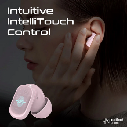 Promate High-Definition TWS Earbuds with Intellitouch - Lush-Pro | Pink