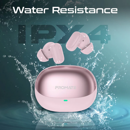 Promate High-Definition TWS Earbuds with Intellitouch - Lush-Pro | Pink
