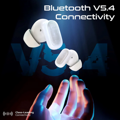 Promate High-Definition TWS Earbuds with Intellitouch - Lush-Pro | White