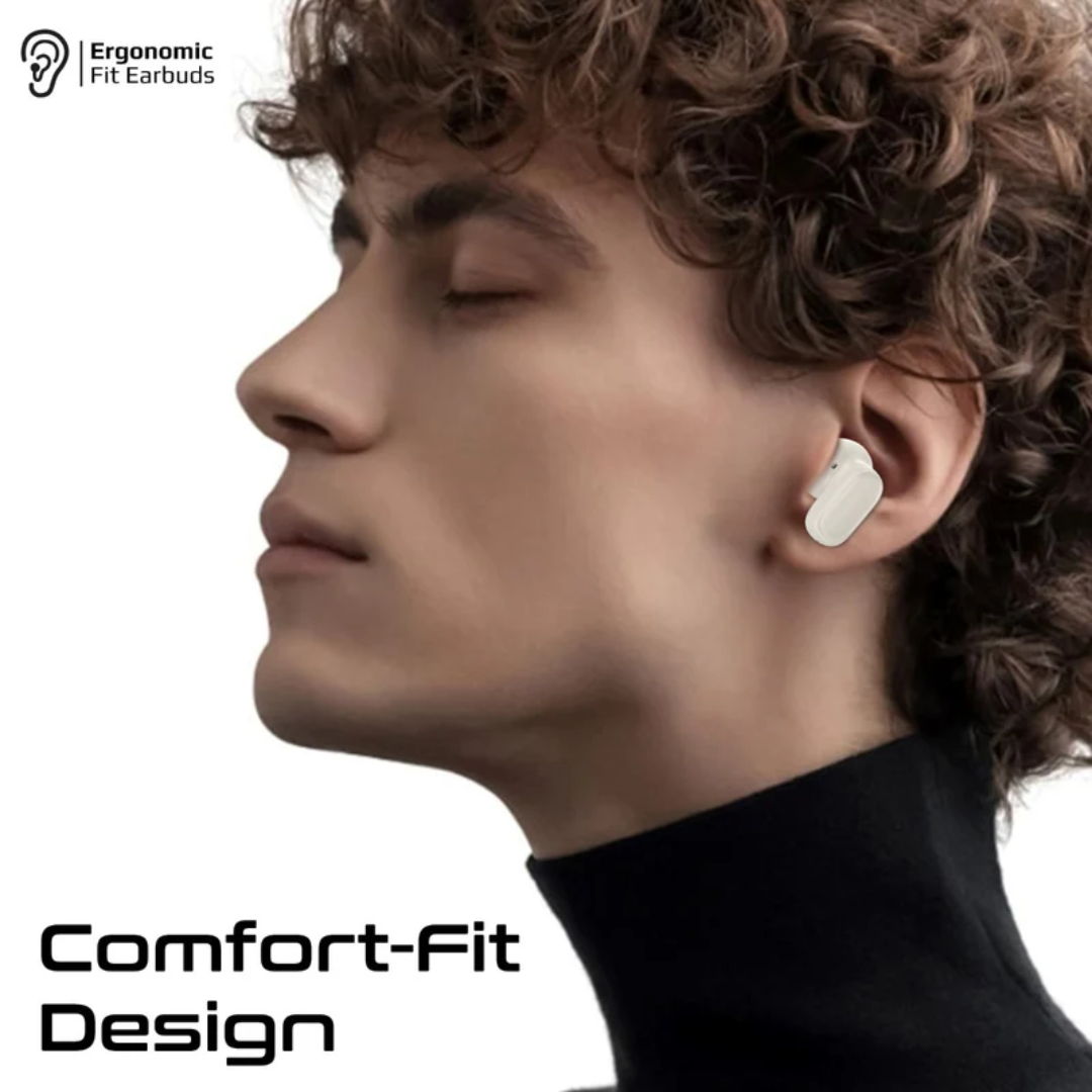 Promate High-Definition TWS Earbuds with Intellitouch - Lush-Pro | White