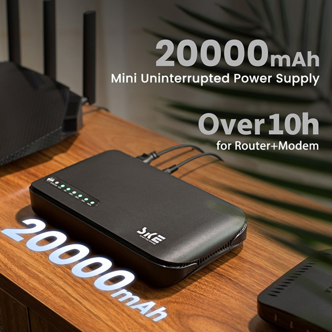 SKE POE-830P-LFP-Mini UPS 20000mah