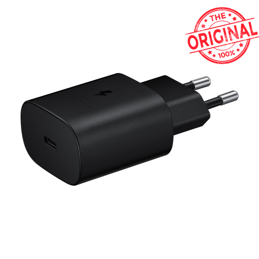Samsung Wall Charger for Super Fast Charging (25W) (Original) | Black