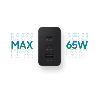 Samsung 65W Power Adapter (Original) | Black