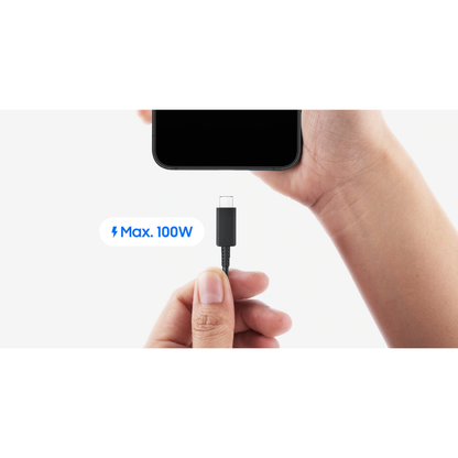 Samsung USB-C to C 1.8m Cable (5A) (Original) | Black